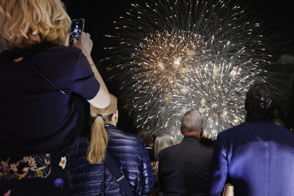 Feuerwerk beim Ralf Schmitz Japantag D�sseldorf 
